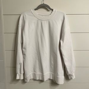 lululemon oversized crew sweatshirt